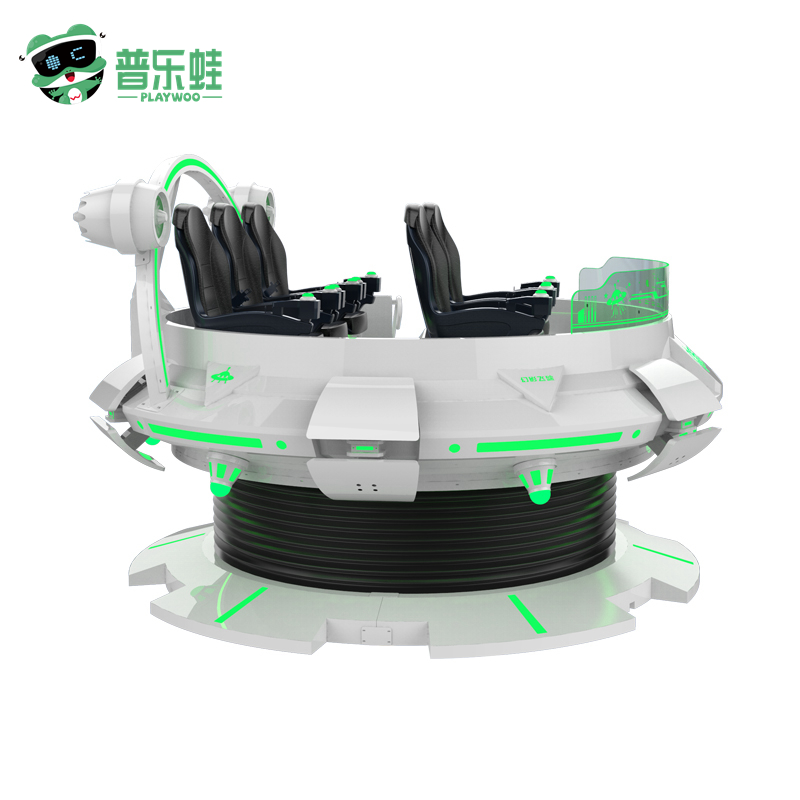 银河系穿梭体验区|华夏UFO|VR飞碟游戏|VR旋转设备|科幻ufo飞碟-普乐蛙官网