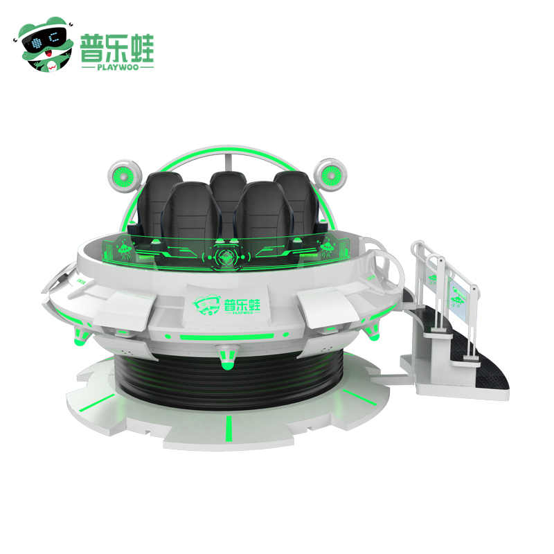 银河系穿梭体验区|华夏UFO|VR飞碟游戏|VR旋转设备|科幻ufo飞碟-普乐蛙官网